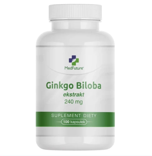 GINKGO BILOBA 240 MG – EKSTRAKT Z MIŁORZĘBU JAPOŃSKIEGO