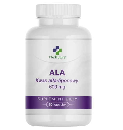 ALA 600 MG 60 KAPSUŁEK – KWAS ALFA-LIPONOWY