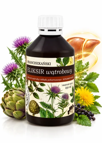 FRANCISZKAŃSKI ELIKSIR WĄTROBOWY 250 ML – WSPARCIE TRAWIENIA