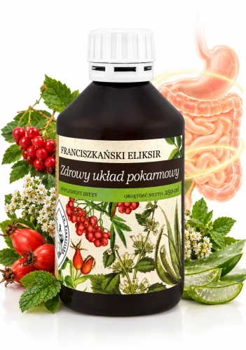 FRANCISZKAŃSKI ELIKSIR 250 ML – ZDROWY UKŁAD POKARMOWY