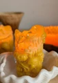 Świeca HALLOWEEN CZASZKI 100% Wosk Pszczeli Naturalna Dekoracja Prezent 28h