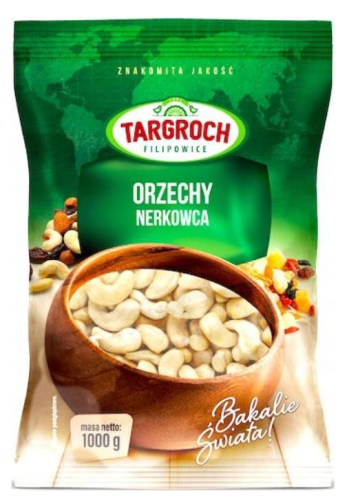 Orzechy nerkowca połówki Targroch 1 kg