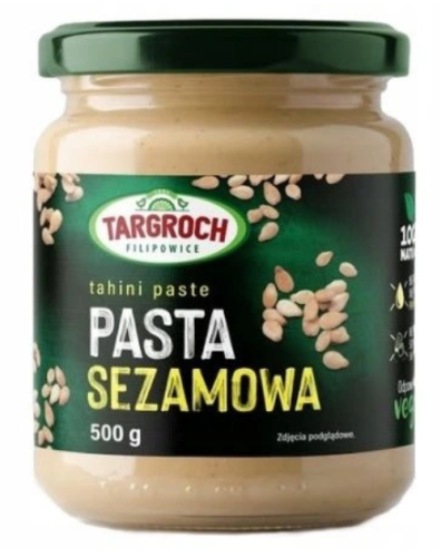 Pasta tahini sezamowa 500g  Targroch 