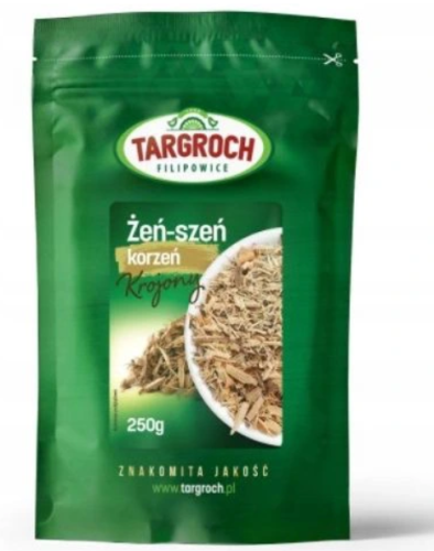 Żeń-szeń korzeń krojony 250g Targroch 