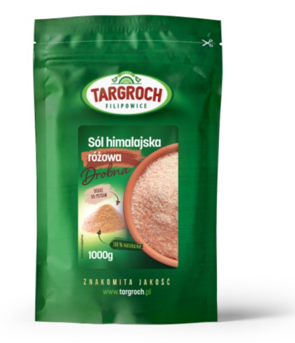 Sól himalajska różowa drobna 1kg