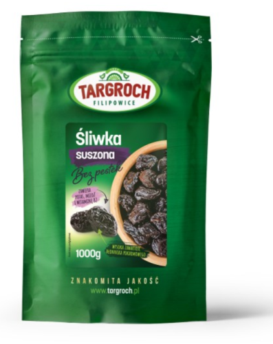 Śliwka naturalnie suszona bez pestek Targroch 1kg
