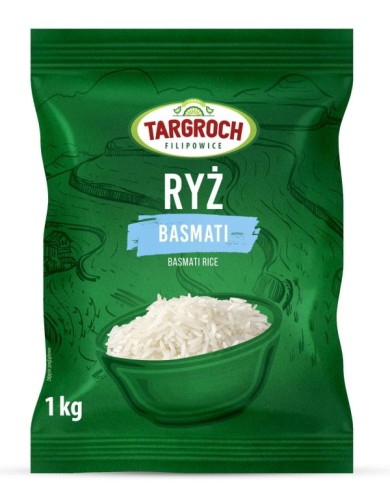 Ryż biały basmati 1 kg Targroch