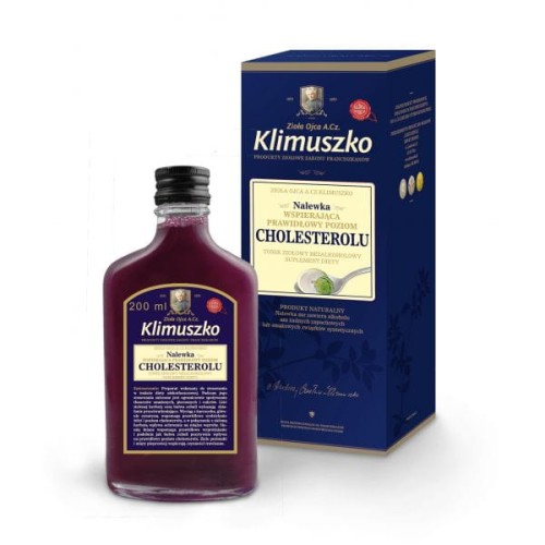 Nalewka wspierająca prawidłowy poziom cholesterolu 200ml