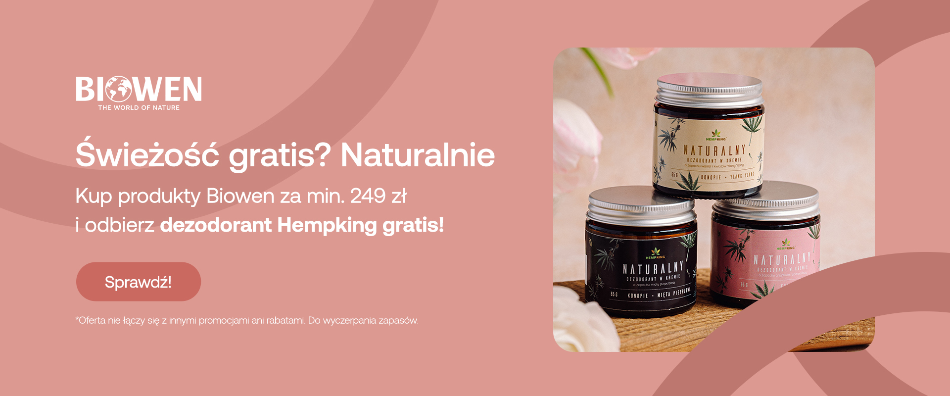 biowen dezodoranty promocja